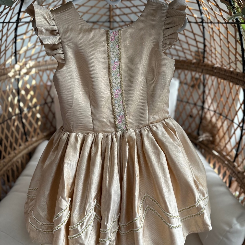 Dollcake Gleam in the light dress Gold size 12